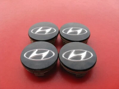 HYUNDAI AZERA GENESIS SANTA FE KONA 4 WHEEL RIM HUB CAP HUBCAP CENTER COVER #252 - Image 1 of 4