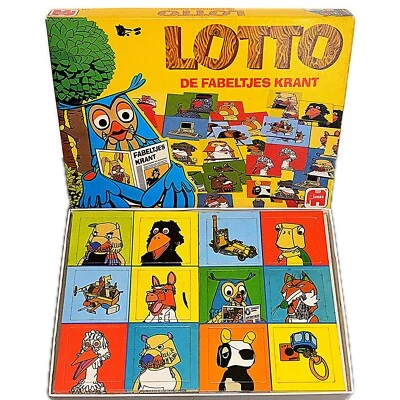 Unbenutzt: Lotto de Fabeltjes Krant Spiel 1985 Gesellschaftsspiel Dutch Holland - Bild 1 von 4