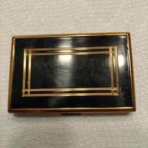 VINTAGE ELGIN AMERICAN MAKEUP CASE - Picture 1 of 8