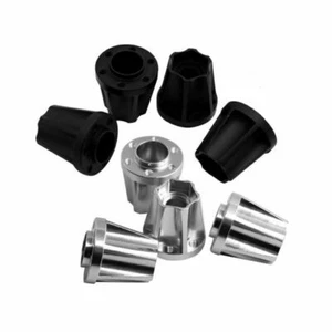 4x Aluminum Alloy Wheel Hub Adapter Set For AXIAL SCX10 1/10 RC Rock Crawler Car - Picture 1 of 11