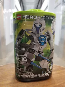 Lego 2145 STORMER 3 Hero Factory Mecha Super Hero RHINO Animal Power Horn SEALED - Picture 1 of 3