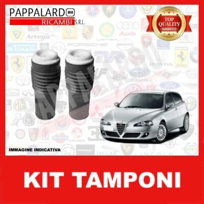 KIT COPPIA TAMPONI PARAPOLVERE ANTERIORI PER ALFA ROMEO 147 - 156 - SPORTWAGON - Immagine 1 di 4