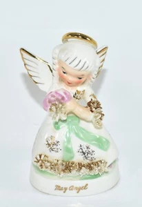 VINTAGE NAPCO MAY ANGEL FIGURINE 1950S "A1365 " MARK ON BOTTOM MADE IN JAPAN - Picture 1 of 8