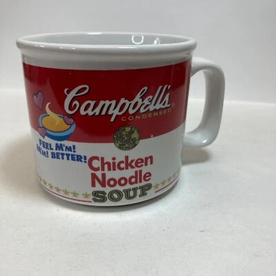 Campbell's Soup Can Mug Vintage Chicken Noodle 1997 Westwood Cup - Image 1 of 4