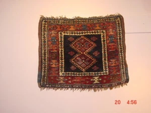 WONDERFUL ANTIQUE 1900 WERAMIN KURDISH BAGFACE **HG*** - Picture 1 of 7