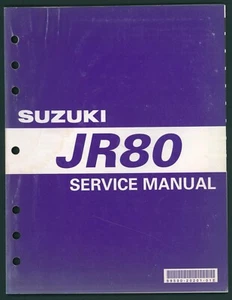 Suzuki JR80 (01-04) Factory Work-Shop Manual Repair Book JR 80 (not PW RM) FG88 - Picture 1 of 14