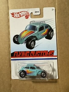 Carded Hot Wheels 2021 Flying Customs CUSTOM VOLKSWAGEN BEETLE GRT22 VW Bug - Picture 1 of 8