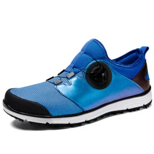 Professional Men Golf Shoes Outdoor Training Walking Shoes Non-slip Golf Sneaker - Picture 1 of 16