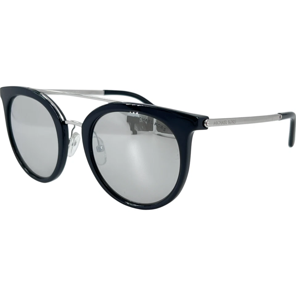 Gafas de sol Michael Kors MK2056 de plástico para mujer 32716G negras 50-21 plateadas espejo Foto 1 de 4