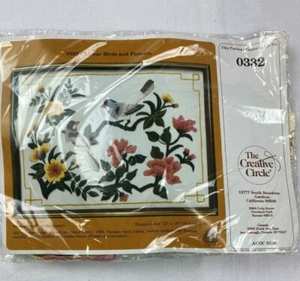 Creative Circle #0332 Chinese Birds and Flowers Vintage 80's Kit Brand New - Bild 1 von 8