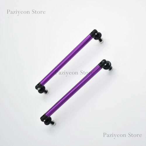 2x Barra divisorra de labios para parachoques delantero universal púrpura soporte barra de amarre puntal 15 cm Foto 1 de 4