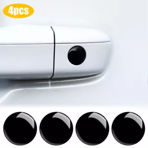 4PCS Car Door Keyhole Anti-blocking Stickers Lock Protection Decals Universal - Picture 1 of 5