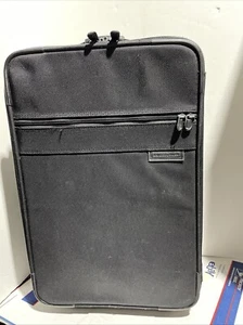 Briggs & Riley Baseline 22”Black Expandable Carry On Luggage  - Picture 1 of 18