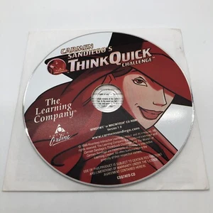 EUC, Carmen Sandiego's Think Quick Challenge, Windows/Macintosh, CD - Bild 1 von 2