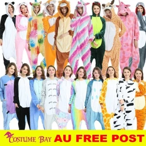 Giraffe Adult Kigurumi Animal Cosplay Unisex Pajamas Pyjamas Onesies Costume - Picture 1 of 247