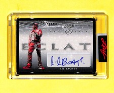 2023 Leaf Decadence Pop Century Lil Yachty 6/7 Black Auto Autograph Card