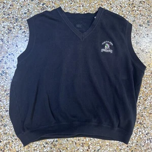 Cutter & Buck Men's Sweater Vest XL Black SHINNECOCK HILLS 104th US OPEN. - Picture 1 of 7