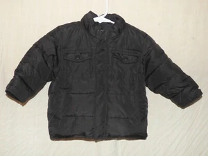 Chaqueta acolchada negra para niños OLD NAVY talla 12-18 meses - Imagen 1 de 4