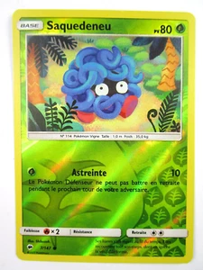 Pokemon Karte Saquedeneu Reverse 7/147 SL3 Sonne & Mond Brennende Schatten Fr - Bild 1 von 1
