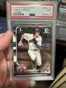 2019 Bowman Draft - Chrome Corbin Carroll #BDC-125 (RC) - Picture 1 of 2
