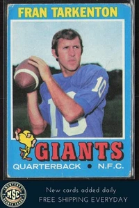 Fran Tarkenton 1971 Topps #120 New York Giants - Picture 1 of 2