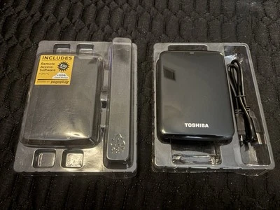 Toshiba Canvio Connect Black 500GB USB 3.0 Hard Disk Drive HDD HDTC705XK3A1 2013 - Image 1 of 2