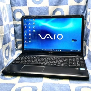 Sony Vaio SVE151B11N Intel Core i5-2450M SSD 128GB RAM 8GB 15.5 Inch Win 11 - Picture 1 of 11