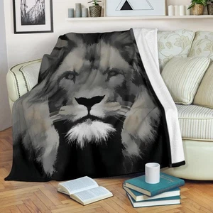 lions- blanket - Picture 1 of 10