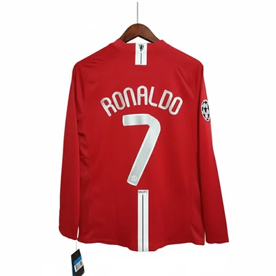 Maglia RONALDO 7 MANCHESTER UNITED 2007 2008 FINAL MOSCOW - Immagine 1 di 4