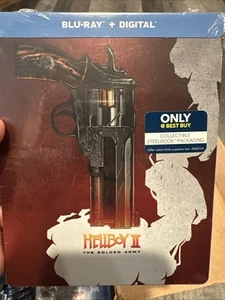 HELLBOY 2 BLU-RAY NUMBERED STEELBOOK for BEST BUY REWARD ZONE CUSTOMERS #2040724 - Picture 1 of 3