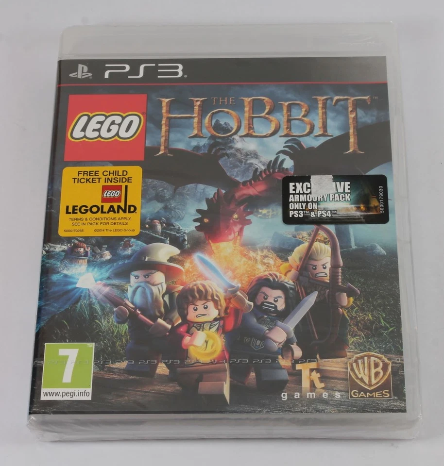 Sony Playstation 3 PS3 Game Lego The Hobbit Factory Sony Strip