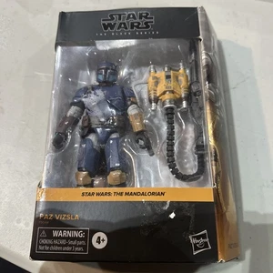 Figura Hasbro Star Wars Black Series The Mandalorian Paz Vizsla Deluxe 6" Nueva - Imagen 1 de 3