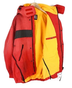 Diesel W-Trodd Chaqueta Hombre 2XL Grande Forro Polar y Capucha Revestido Rojo € - Imagen 1 de 17