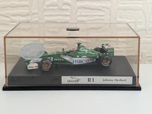 Hot Wheels Racing Jaguar Racing R1 Johnny Herbert 1/43 Scale Car - Picture 1 of 10