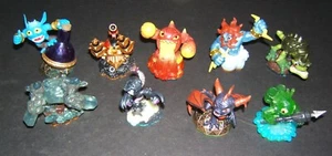 LOTTO 9 FIGURINE GIOCO ACTIVISION SKYLANDERS ASSORTITE - Foto 1 di 5