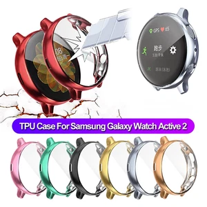 Silicone Case Screen Protector Cover For Samsung Galaxy Watch Active 2 40 44 - Picture 1 of 24