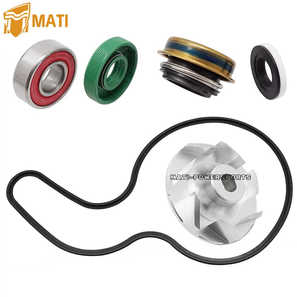 Kit de reconstrucción de impulsor de bomba de agua Billet para Polaris RZR/Ranger 800 Sportsman 800 Foto 1 de 4