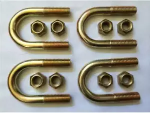 Lower Control Arm U-Bolt Mounting Kit 1967-1972 Chevy GMC Trucks Set 4 - Picture 1 of 1