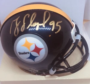 Pittsburgh Steelers GREG LLOYD signed auto autographed mini helmet FORT VALLEY  - Picture 1 of 5