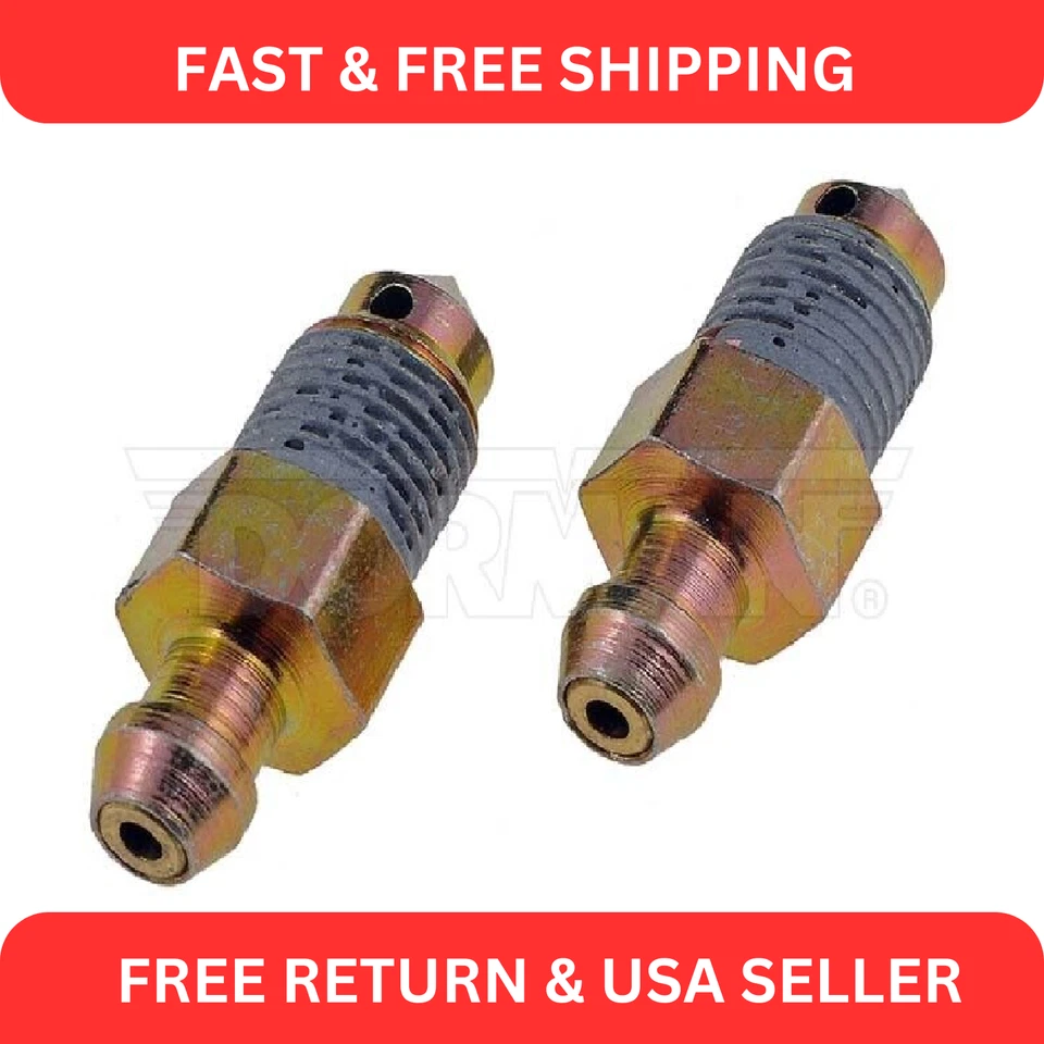 Dorman 12706 Brake Bleeder Screws - Quick Bleeders - M10-1.0 X 33mm - Image 1 of 4