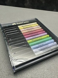 Faber-Castell 267420 Pastel Tones Pitt Brush Pen (Pack of 12) - Picture 1 of 4