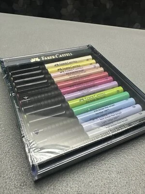 Pluma pincel Pitt tonos pastel Faber-Castell 267420 (paquete de 12) Foto 1 de 4