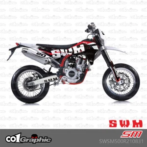 GRAPHICS DECALS STICKERS KIT FOR SWM SM500R RS500R RS300R 2015 2016 2017 - Picture 1 of 1