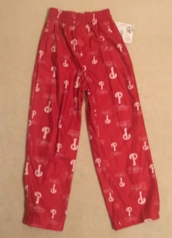 NEW MLB Philadelphia Phillies Loungewear Sleepwear Pants Kids Boys M 5 6 NEW NWT Cover