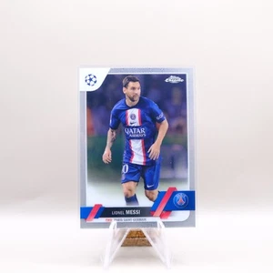 2022-23 Topps Chrome UEFA Champions League Lionel Messi Base #1 PSG - Picture 1 of 2