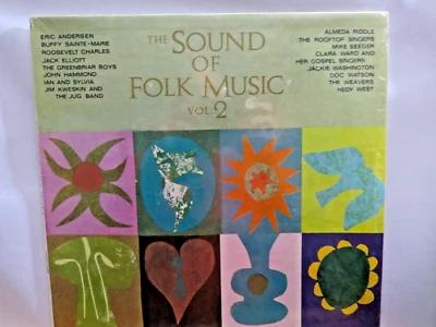 The Sound Of Folk Music Vol. 2 - LP - Various - Vanguard - NEAR MINT - Shrink - Image 1 of 3