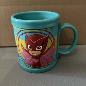 P J MASKS Kids Drink Mug 12 Ounce Teal D-8 - Picture 1 of 3