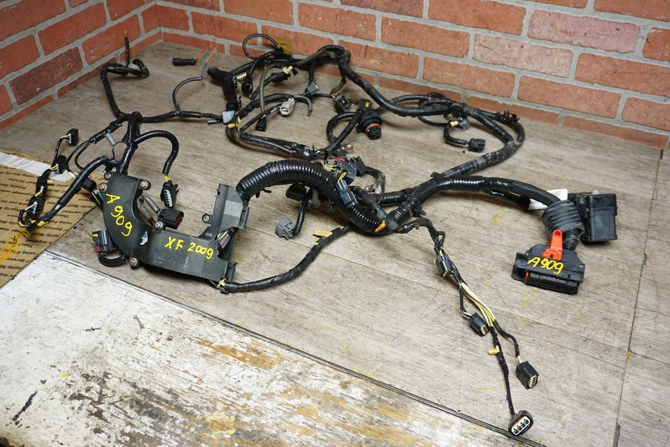 Jaguar XF X250 2009 supercargador motor de gasolina 4,2 L arnés de cableado OEM Foto 1 de 4