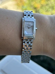 Longines Dolce Vita Diamonds Watch MOP Dial Lady Swiss Made L5.158.0 - Picture 1 of 13
