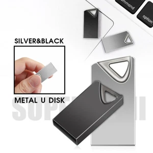 Small USB2.0 Memory Stick High Speed 512/256/128/64/32GB Metal Flash Drive New - Picture 1 of 19
